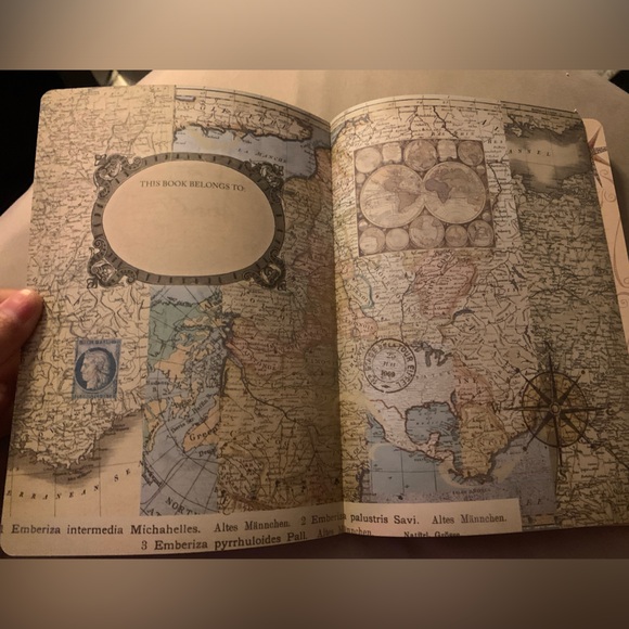 Gorgeous, unique travel themed journal - Picture 2 of 6
